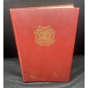 Vintage 1954 Veterans of Foreign Wars Book Pictorial Volume 1 History WW 2